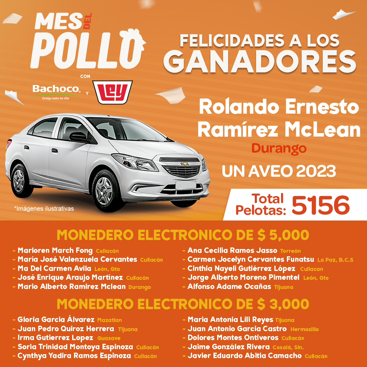 Mes del Pollo Bachoco y Ley