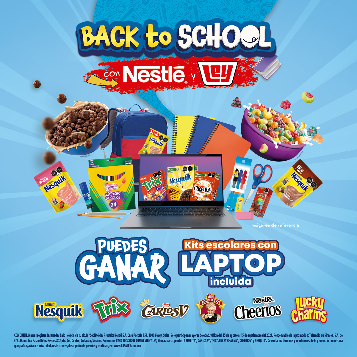 BACK TO SCHOOL CON NESTLÉ Y LEY 2023