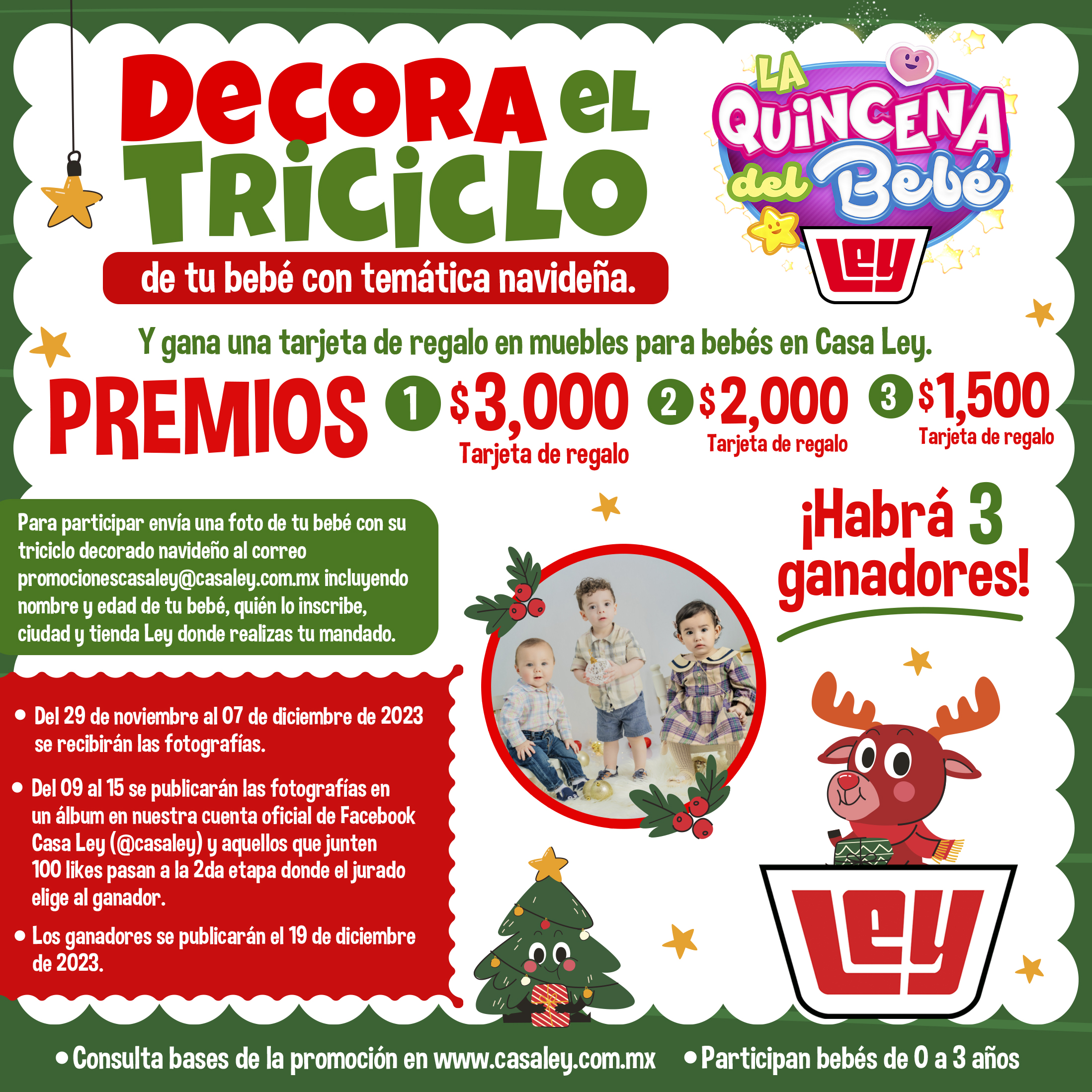 Decora el triciclo de tu bebé