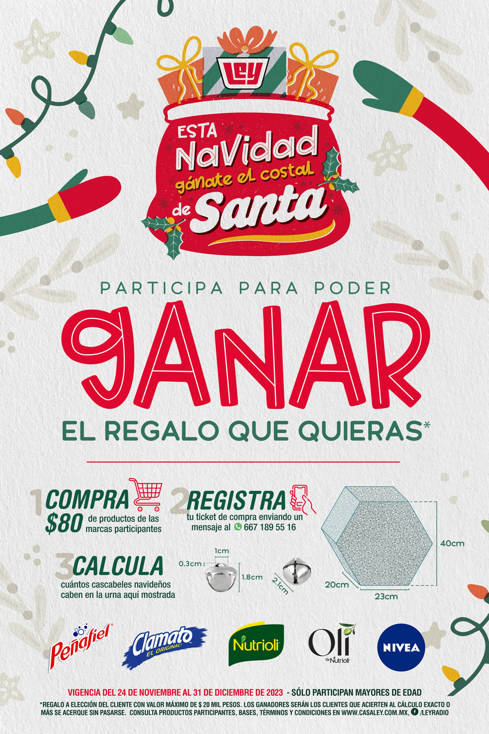 Esta Navidad Gánate el costal de Santa