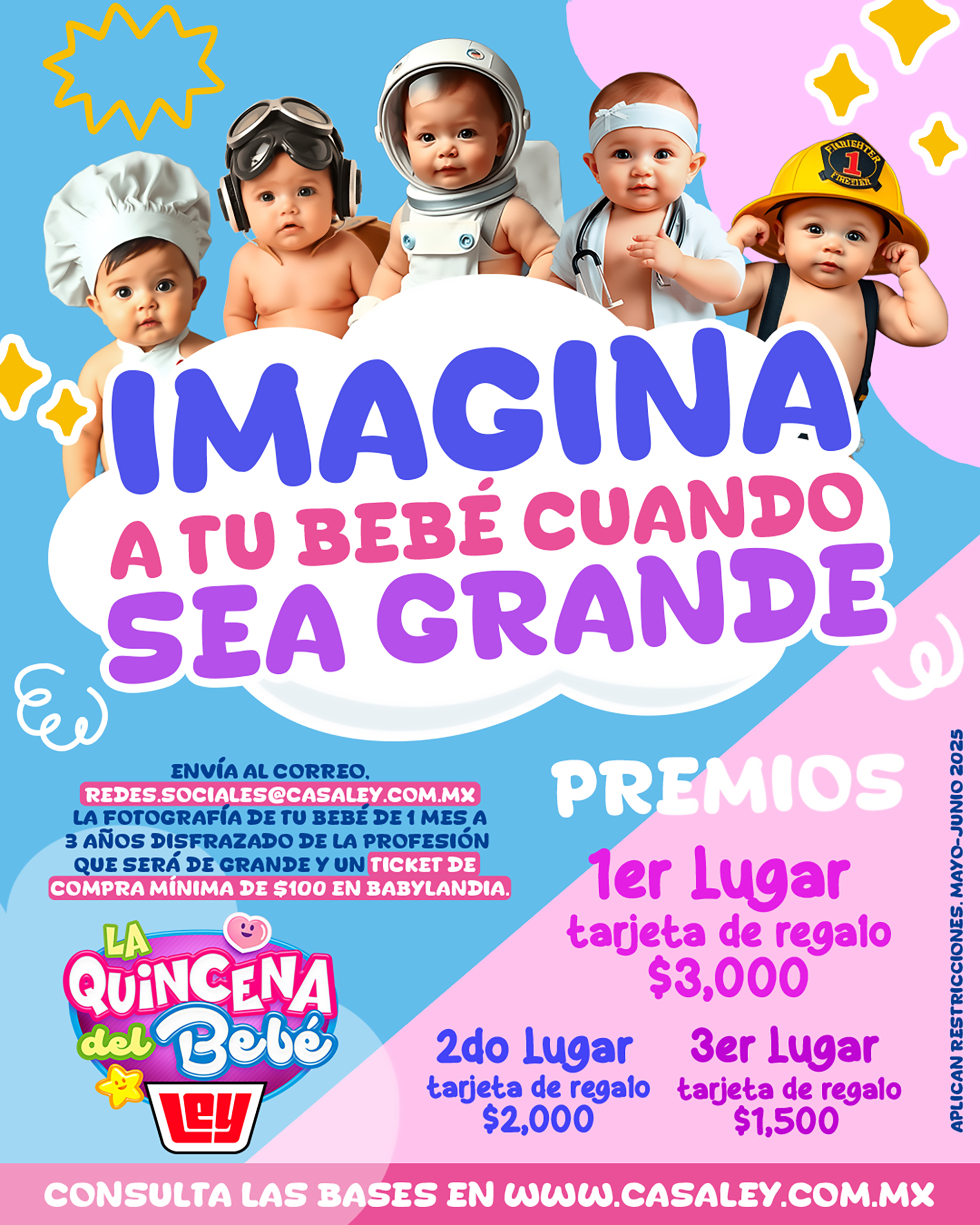 Imagina a tú bebé cuando sea grande
